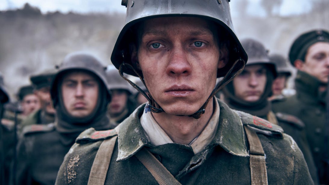 A Serene Atmosphere on the Front of the West