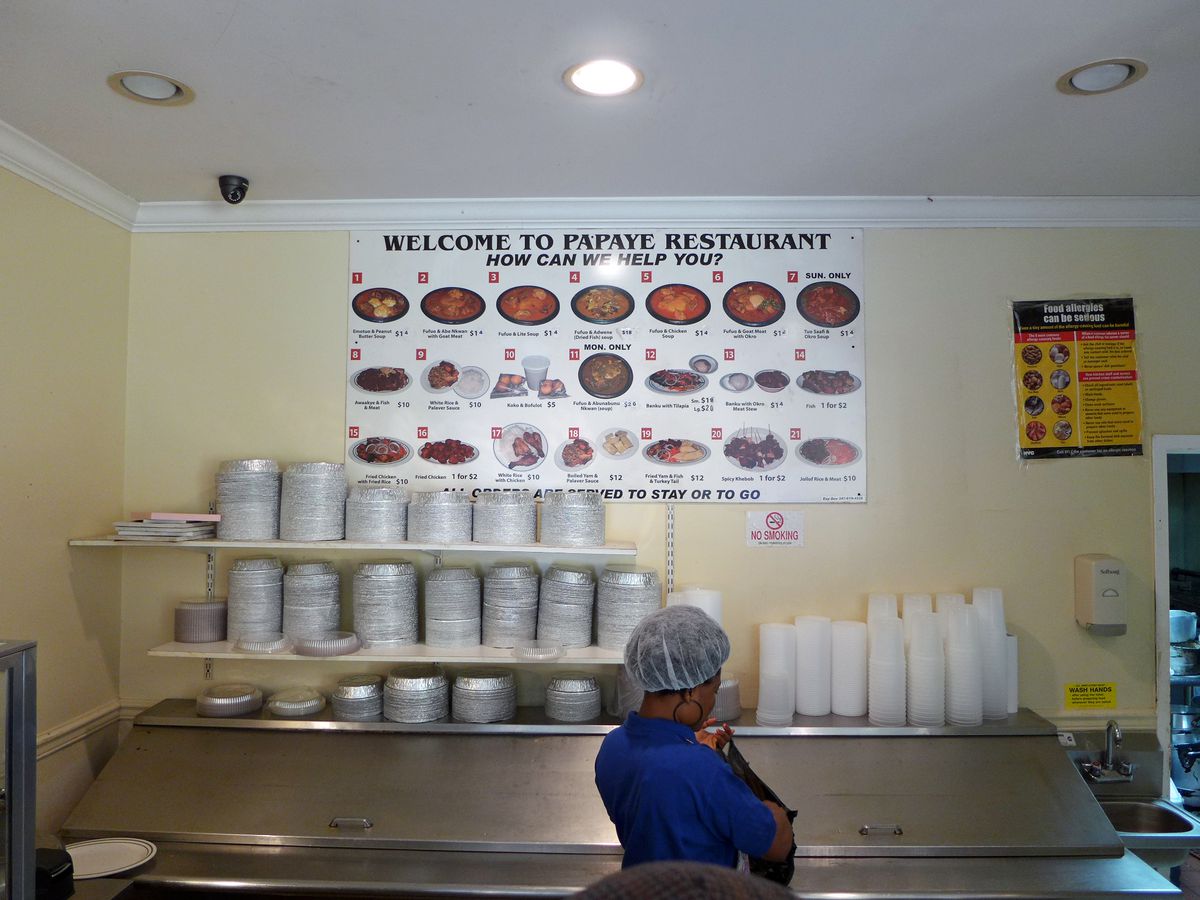 A chart simplifies the ordering process.