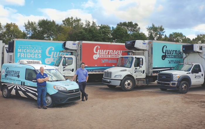 Guernsey trucks deliver to several states