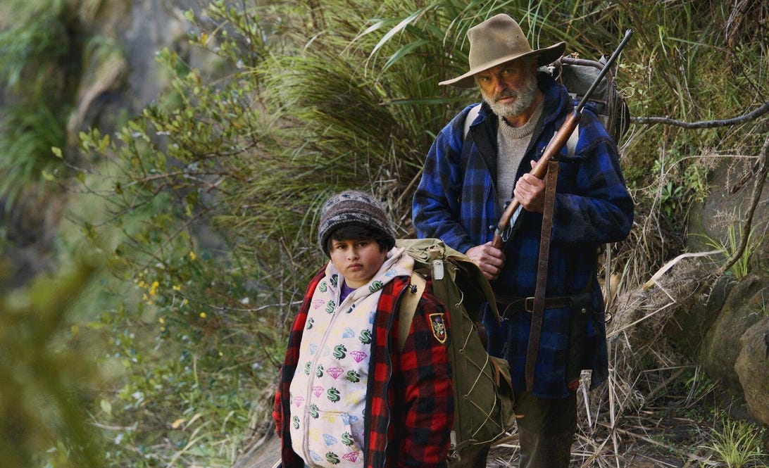 Julian Dennison and Sam Neill, Hunt for the Wilderpeople
