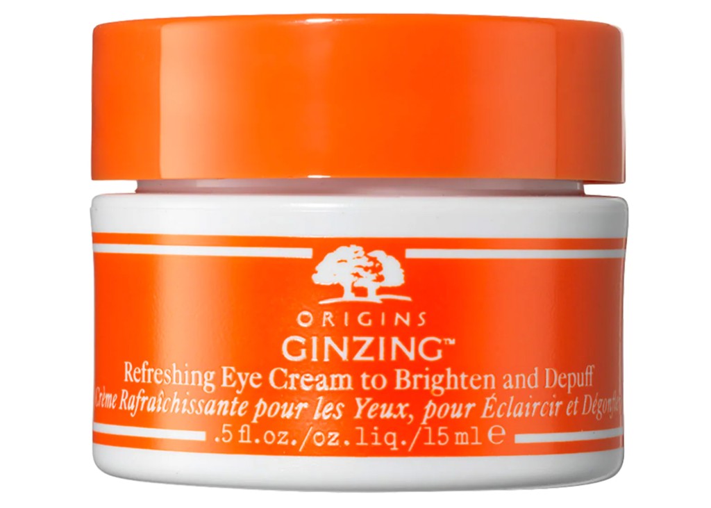 Origins Ginzing Vitamin C & Niacinamide Eye Cream to Brighten and Depuff Skin