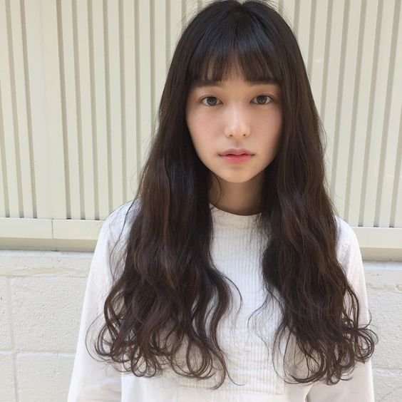 Tóc sợi dạng nữ dài uốn sóng nước tóc dài