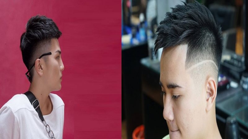 Tóc ngắn Mohawk nam