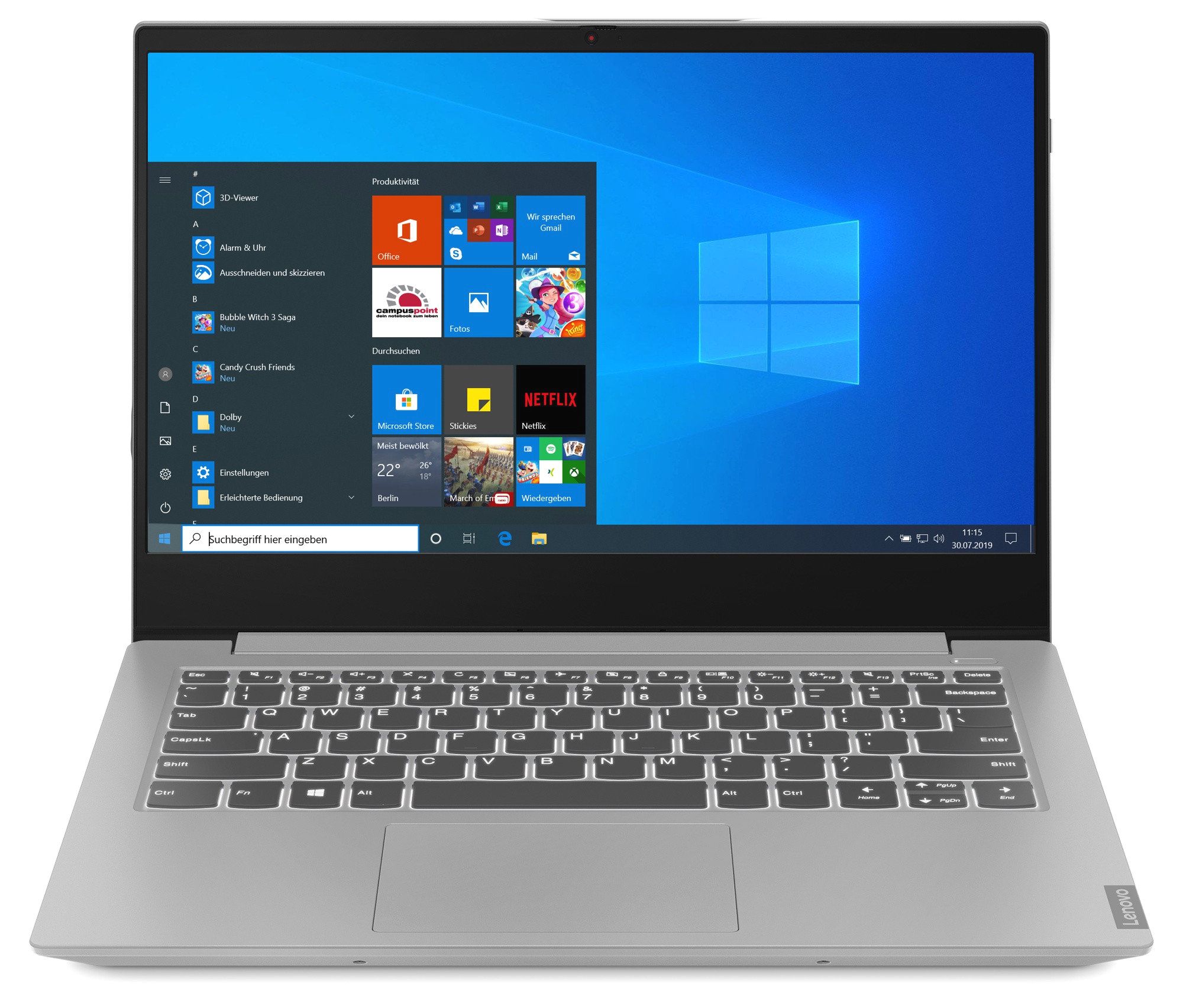 Thiết kế Lenovo V14-IIL gá»n trá»ng lượng siêu nhẹ
