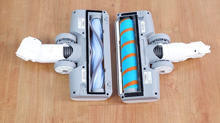 Shark Vertex vs. Vertex Pro self-standing