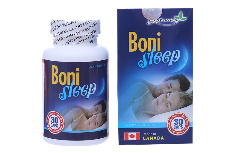 Viên uống hỗ trợ cải thiện giấc ngủ Boni Sleep 