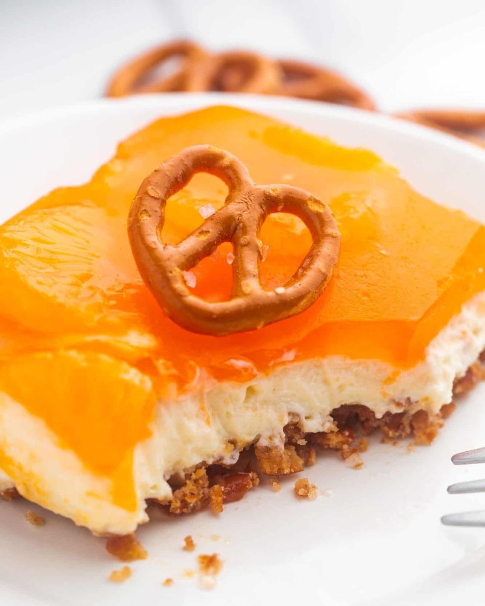 jello recipes orange pretzel salad