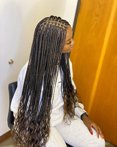knotless braids